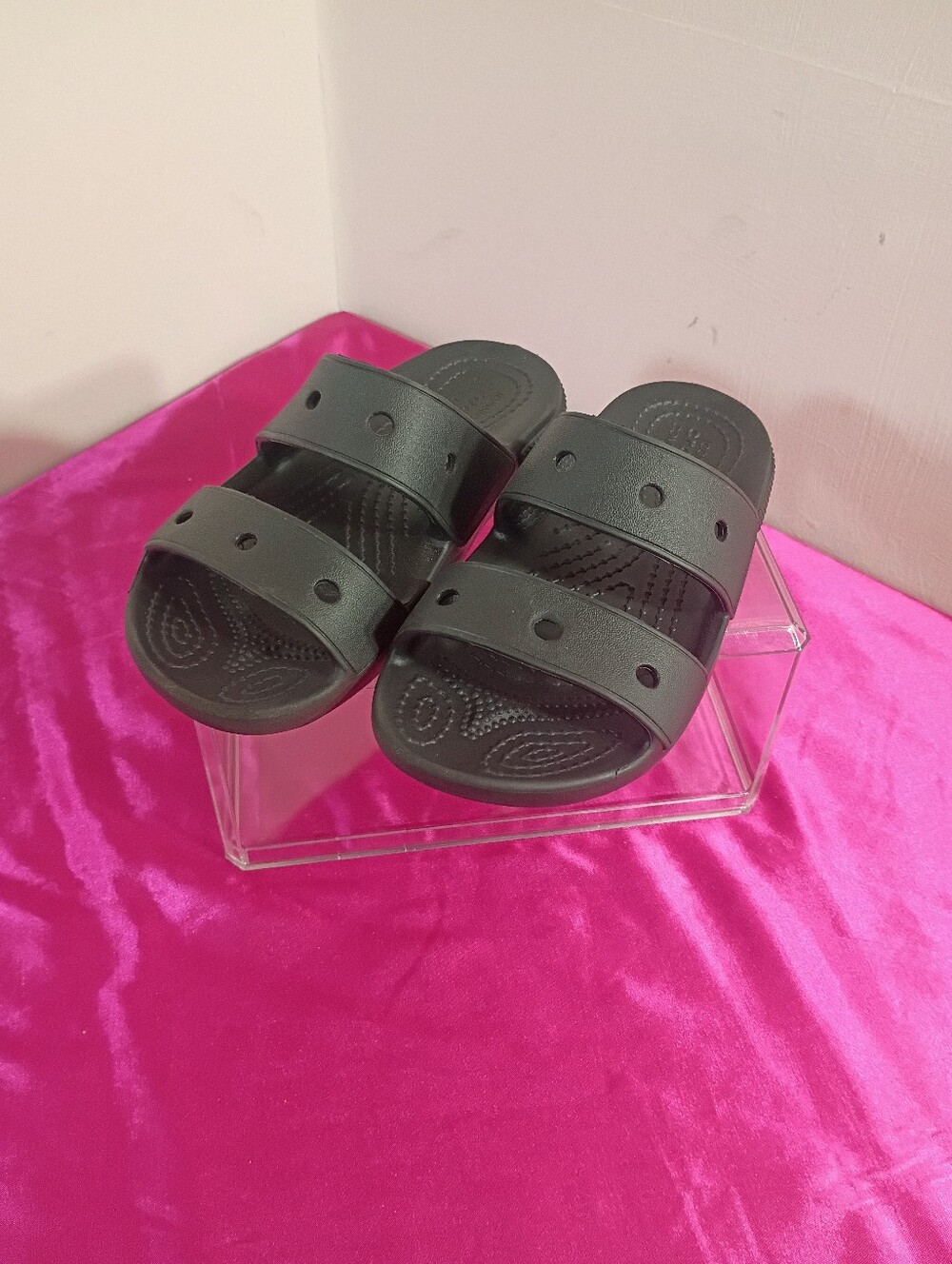 Crocs Classic Slide Sandals Childrens Size 13 Black